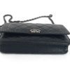 Chanel Black Lambskin Bag – Quilted Leather Boy WOC 14