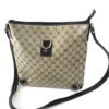 Gucci GG Tan Crystal Coated Canvas Messenger Bag 10