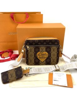 Louis Vuitton Nigo 2 Trio Messenger with box