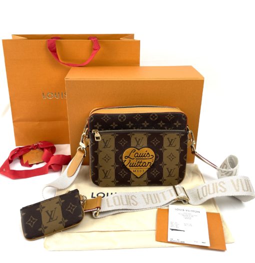 Louis Vuitton Nigo 2 Trio Messenger with box