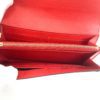 Louis Vuitton Monogram Sarah Wallet with Coquelicot Red 7