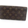 Louis Vuitton Monogram Sarah Wallet with Coquelicot Red 5
