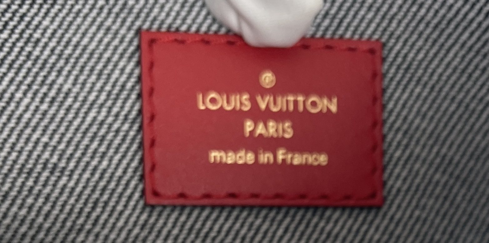Louis Vuitton 2019 Denim Rouge NF MM Pochette Pouch - A World Of