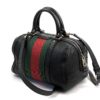 Gucci Boston Bag Black Leather 14
