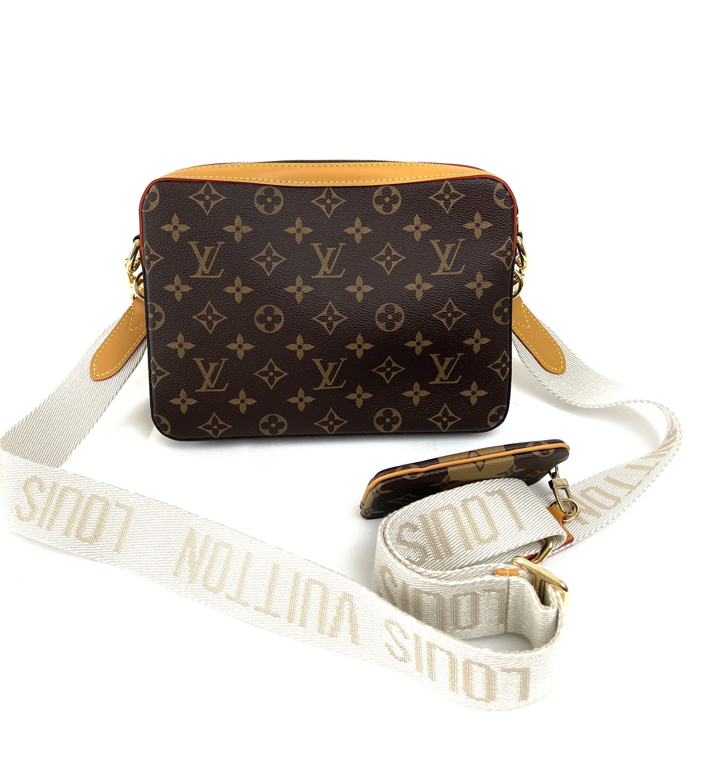 Louis Vuitton NIGO e Sling Bag Crossbody Pouch Monogram N40379 Auth  New