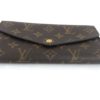 Louis Vuitton Monogram Sarah Wallet with Coquelicot Red 13