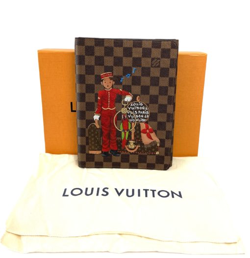 Louis Vuitton Necessaire Ebene Writing Folder