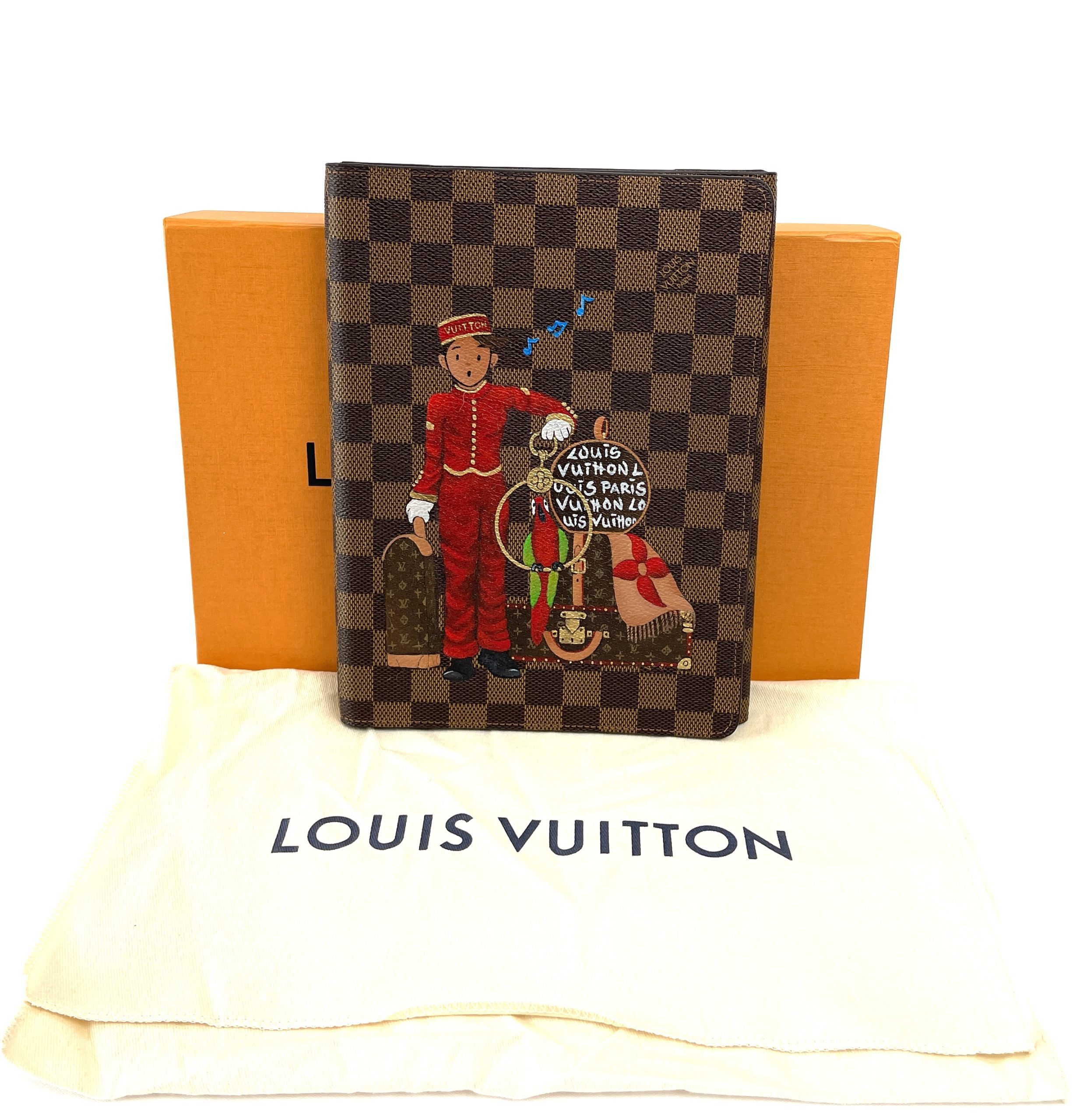 Louis Vuitton Necessaire Ebene Writing Folder - A World Of Goods