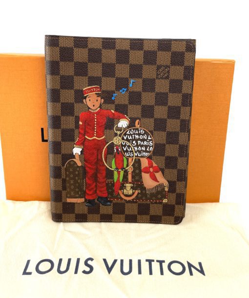 Louis Vuitton Necessaire Ebene Writing Folder