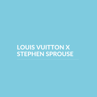 Louis Vuitton Stephen Sprouse Collaboration