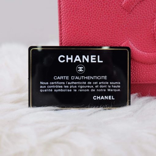 Chanel WOC Rose Pink Caviar Series 18 4