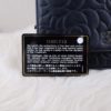 Chanel WOC Black Camilia Series 18 Silver Hardware 14