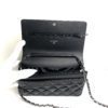 Chanel WOC Reissue Black Patent with Silver 21