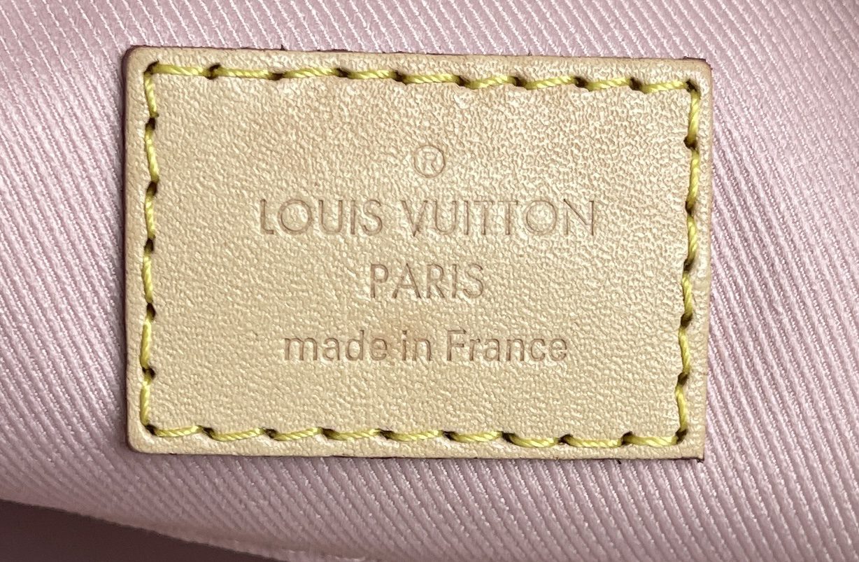 Louis Vuitton Damier Azur Graceful Pm Rose Ballerine 418518