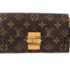 Louis Vuitton Elysee Monogram Clutch Wallet with Saffron 2
