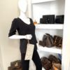 Louis Vuitton Azur Neverfull Pochette Pouch with Rose Ballerine 2