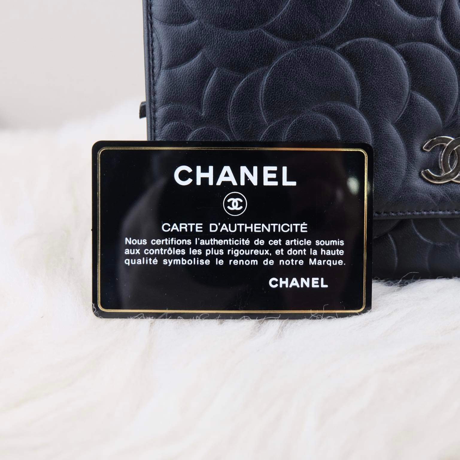 Chanel WOC Black Camilia Series 18 Silver Hardware - A World Of Goods For  You, LLC