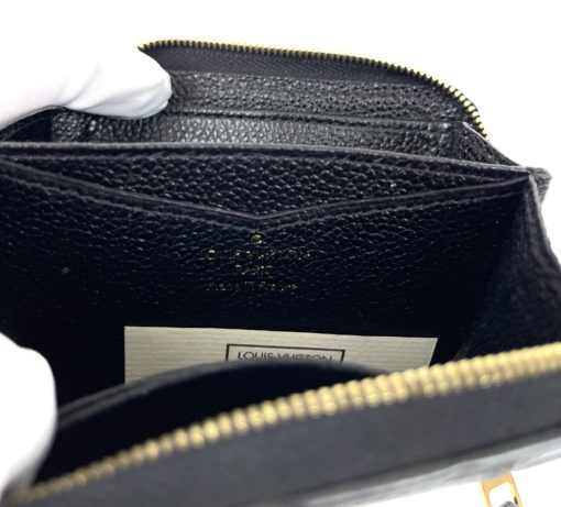 Louis Vuitton Black Empreinte Zippy Coin Wallet 26