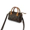 Louis Vuitton Monogram Mini Sac HL Speedy with LV Crossbody Strap 12