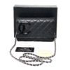 CHANEL Black Quilted Leather Cambon Ligne WOC Clutch Bag 2