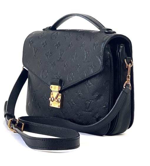 Louis Vuitton Black Empreinte Pochette Metis Crossbody