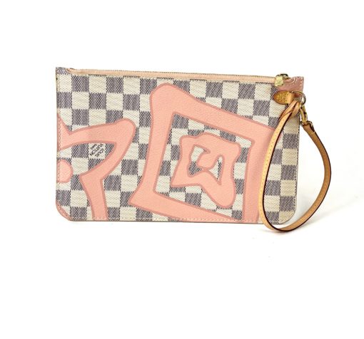 Louis Vuitton Limited Edition Tahitienne Azur Neverfull Pouch Pochette 7