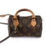 Louis Vuitton Monogram Mini Sac HL Speedy with LV Crossbody Strap 16