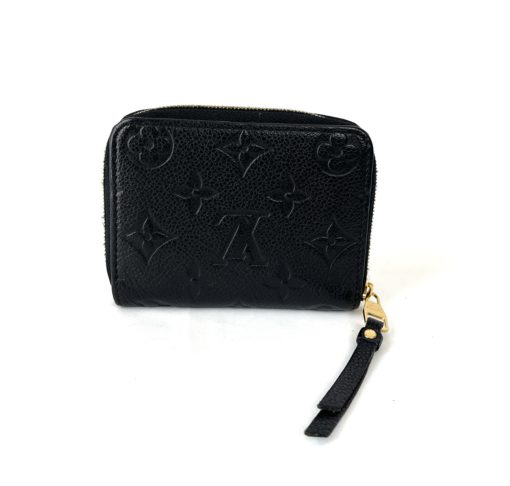 Louis Vuitton Black Empreinte Zippy Coin Wallet 2