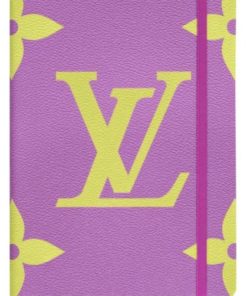 Louis Vuitton Orange Purple Monogram Giant Gustave Notebook