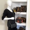 CHANEL Black Quilted Leather Cambon Ligne WOC Clutch Bag 19