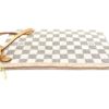 Louis Vuitton Azur Neverfull Pochette Pouch with Rose Ballerine 11