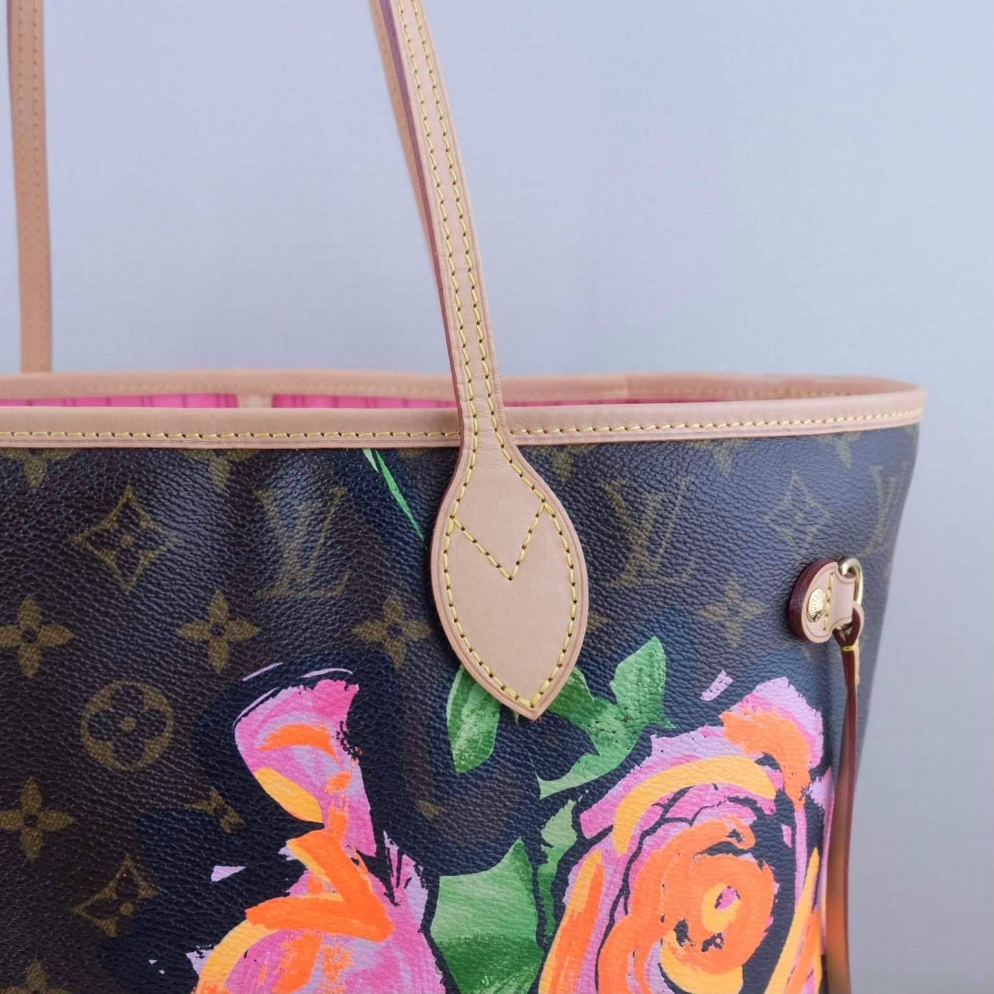 Louis Vuitton Neverfull Tote Limited Edition Monogram Roses MM at 1stDibs   louis vuitton neverfull roses, louis vuitton roses neverfull, floral  neverfull