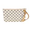 Louis Vuitton Azur Neverfull Pochette Pouch with Rose Ballerine 3