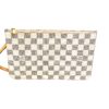 Louis Vuitton Azur Neverfull Pochette Pouch with Rose Ballerine 6