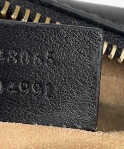 Gucci Mini Marmont Black Leather Crossbody