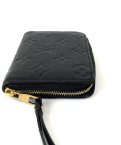 Louis Vuitton Black Empreinte Zippy Coin Wallet