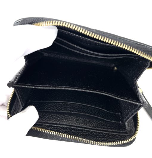 Louis Vuitton Black Empreinte Zippy Coin Wallet 4