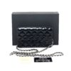Chanel WOC Reissue Black Patent with Silver 7