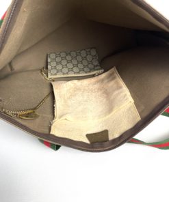 Gucci GG Coated Canvas Vintage Tote with Pouch