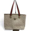 Gucci GG Coated Canvas Vintage Tote with Pouch 2