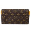 Louis Vuitton Elysee Monogram Clutch Wallet with Saffron 4