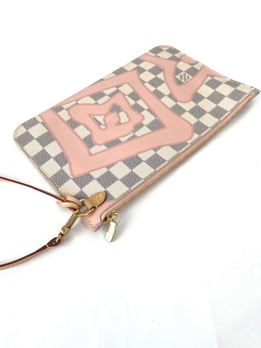 Louis Vuitton Limited Edition Tahitienne Azur Neverfull Pouch Pochette 17