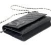 CHANEL Black Quilted Leather Cambon Ligne WOC Clutch Bag 12