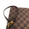 Louis Vuitton Damier Ebene Neverfull Pouch with Cerise 10