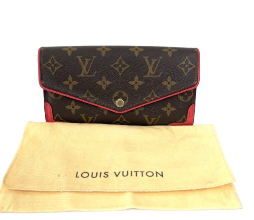 Louis Vuitton Retiro Sarah Wallet Poppy