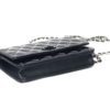 Chanel WOC Reissue Black Patent with Silver 16