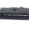 Chanel WOC Reissue Black Patent with Silver 17