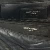 YSL College Large Black Quilted Shoulder Bag with Black Hardware 7