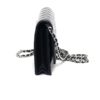 Chanel WOC Reissue Black Patent with Silver 14