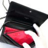 CHANEL Black Quilted Leather Cambon Ligne WOC Clutch Bag 16